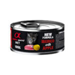Alpha Spirit Lata Gato Cerdo con Manzana 100gr