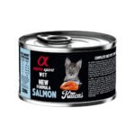 Alpha Spirit lata gato salmón kitten 200gr