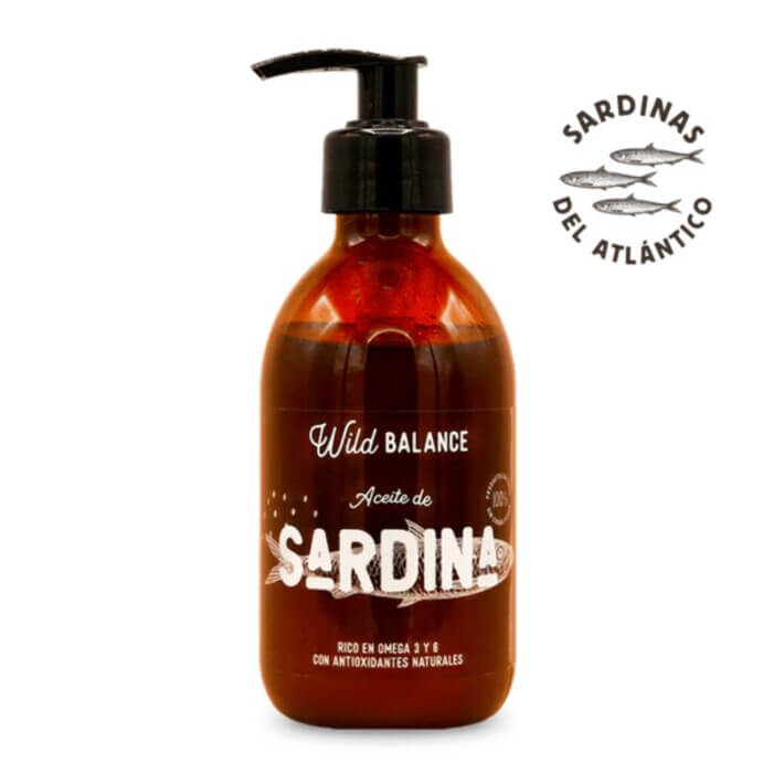 Wild Balance Aceite de Sardina 250ml - Imagen 1