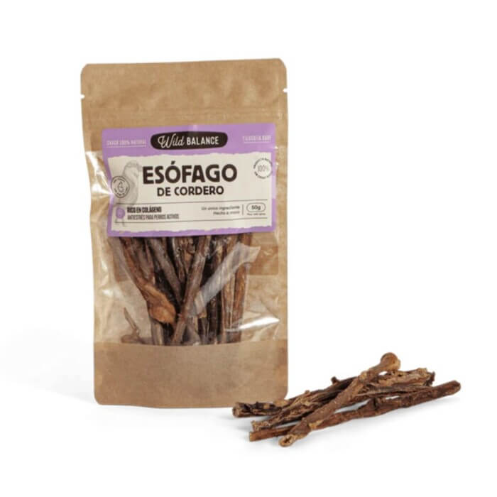 Wild Balance Esofago de Cordero 50gr - Imagen 1
