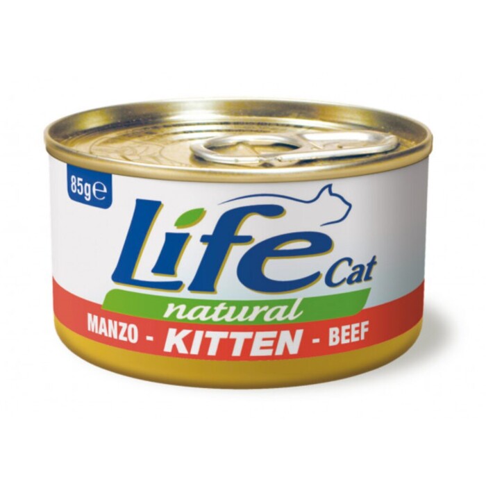 Life Lata Kitten Buey 85 Gr - Imagen 1