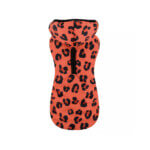 Nayeco chaqueta con capucha red leopard