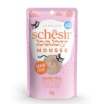 Schesir sobre baby mousse salmón y pollo 70gr