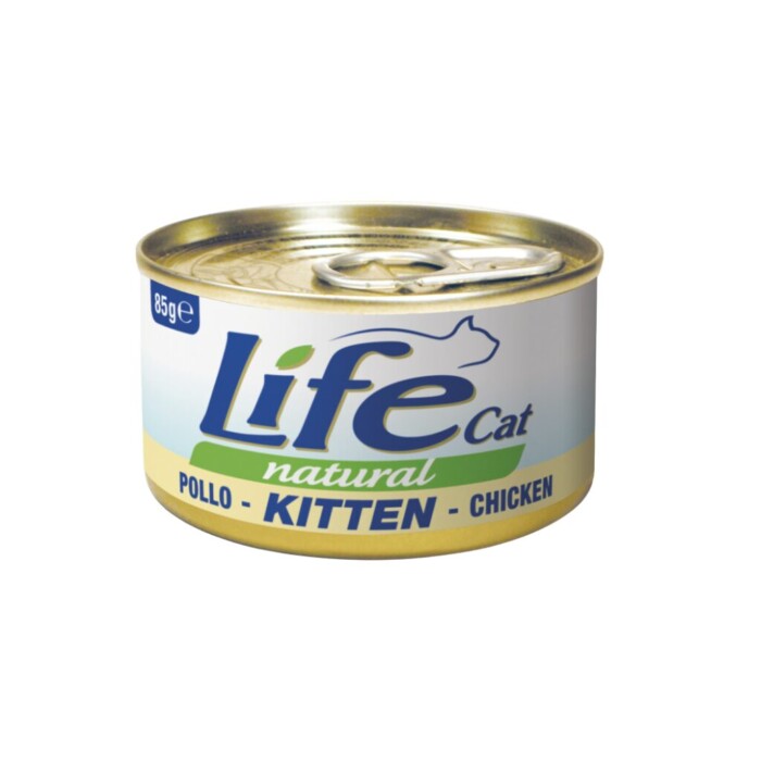 Life Lata Kitten Pollo 85 Gr - Imagen 1