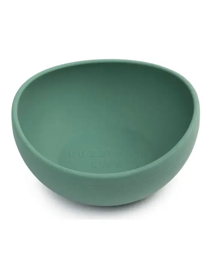 FuzzYard Comedero Bowl Silicona Verde Para Perro - Imagen 1