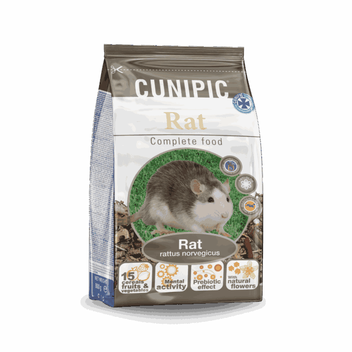 Alimentación Súper Premium para Ratas 800 g Cunipic - Imagen 1