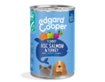 Edgard & Cooper Salmón Asc Y Pavo Lata 400 g Para Perros