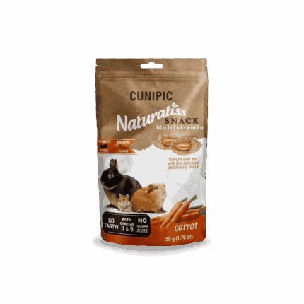 Naturaliss Multivitamin Carrot Snack 50 g Cunipic