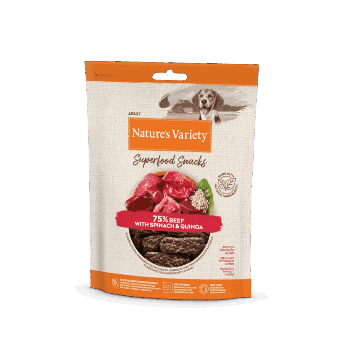 Nature's Variety Superfood Snacks Buey - Imagen 1