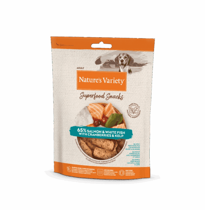 Nature's Variety Superfood Snacks Salmón - Imagen 1