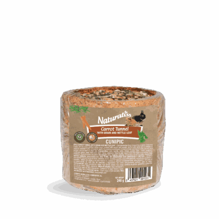 Snack Naturaliss: Túnel de Zanahoria con Grano y Hoja de Ortiga