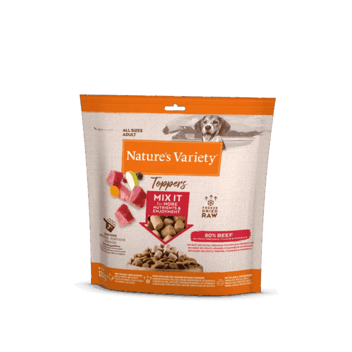 Nature's Variety Toppers Beef 120 Grs - Imagen 1