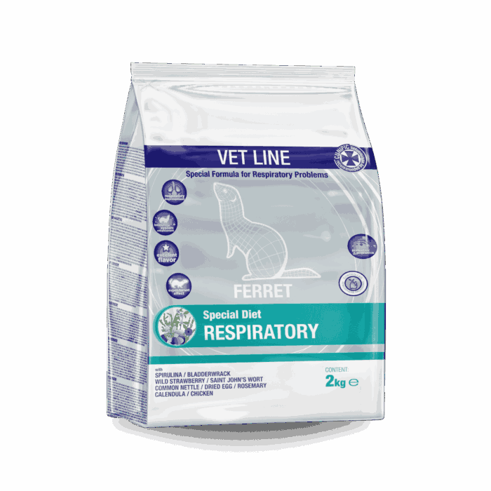 Vet Line Respiratory para Hurones 2 Kg Cunipic - Imagen 1