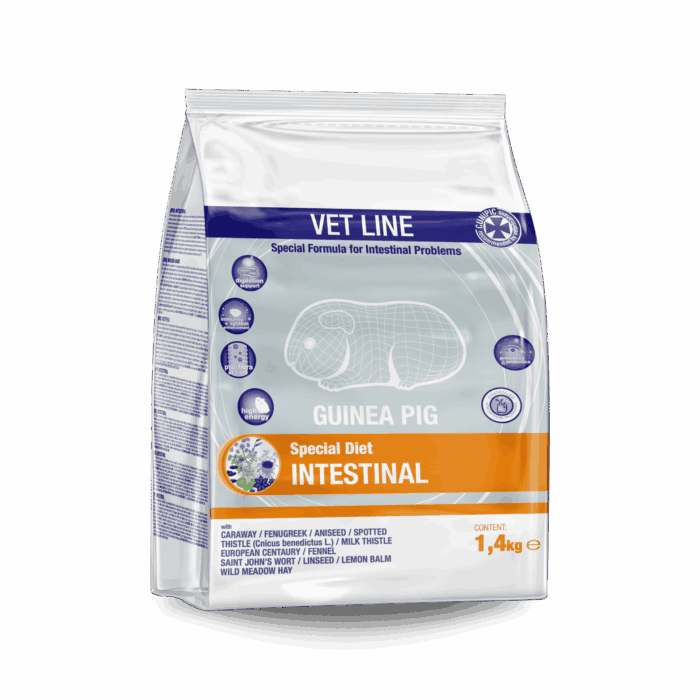 Vet Line Intestinal para Cobayas 1.4Kg Cunipic - Imagen 1