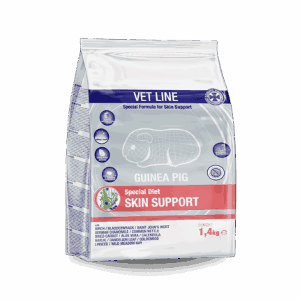Vet Line Skin Support para Cobayas 1.4Kg Cunipic