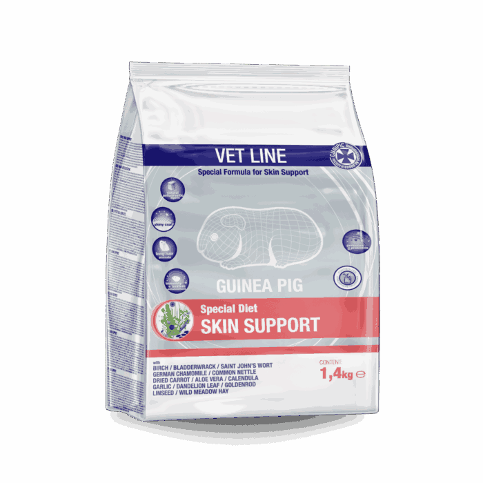 Vet Line Skin Support para Cobayas 1.4Kg Cunipic - Imagen 1