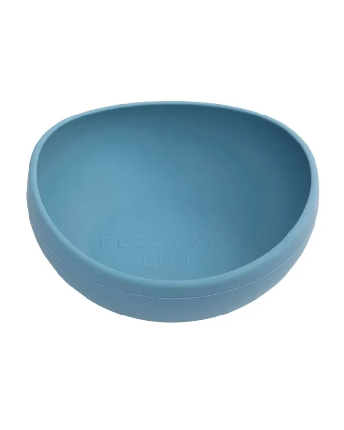 FuzzYard Comedero Bowl Silicona Azul Para Perro - Imagen 1