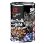 Alpha Spirit Albóndigas Jabalí Y Tomillo 400g