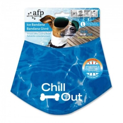 All For Paws Bandanas Refrescantes Chill Out - L