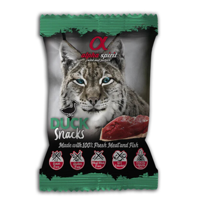Alpha Spirit Snack Gato Pato 50g - Imagen 1