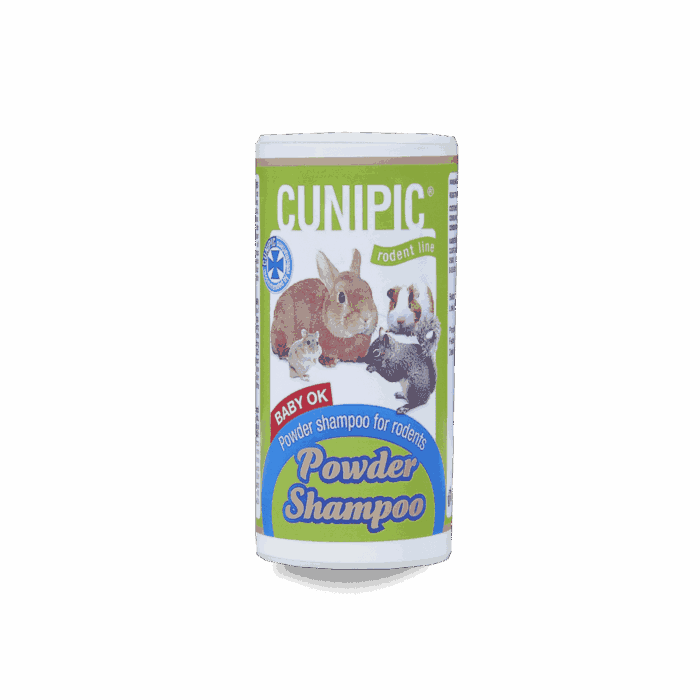 Champú en polvo para conejos y roedores 125 g Cunipic - Imagen 1