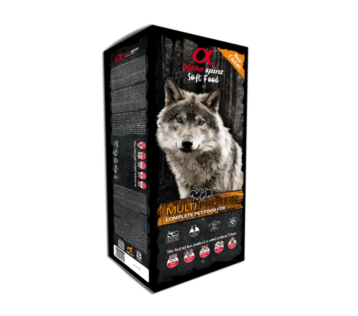 caja9kgmulti2020 Alpha Spirit Pienso Semihúmedo Multiprotein para Perro - Imagen 1