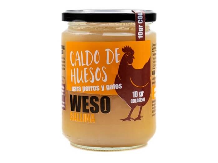 Weso Caldo Natural De Huesos De Gallina - Imagen 1