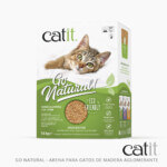 Catit Arena Madera GO NATURAL 75 KG 15L