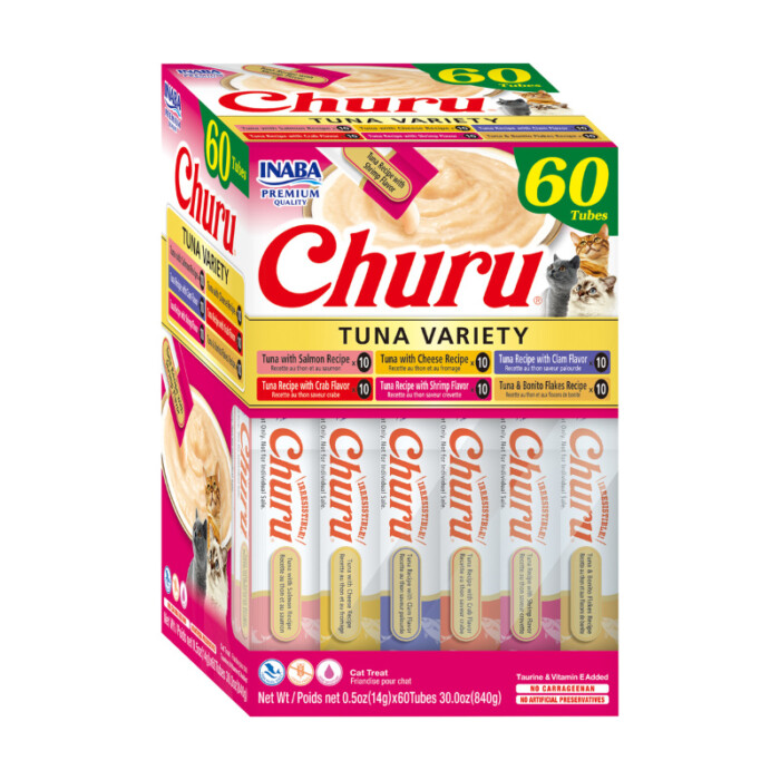 Churu Cat Variedad Atún 60 x 14gr - Imagen 1