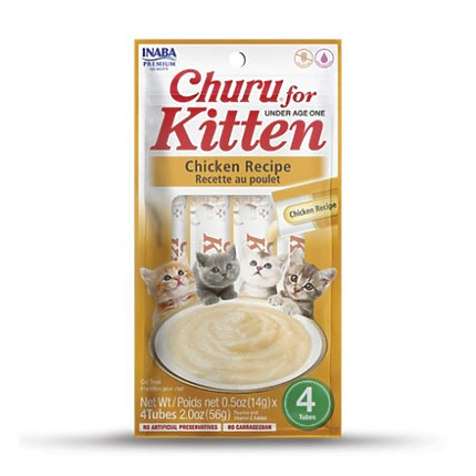 Churu Cat Kitten Pollo 4 x 14g