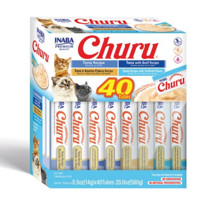 Churu Cat Variedad Atún 40 x 14gr - Imagen 1