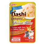 Churu Cat Dashi Delicate Flakes Pollo, Salmón y Atún 40g