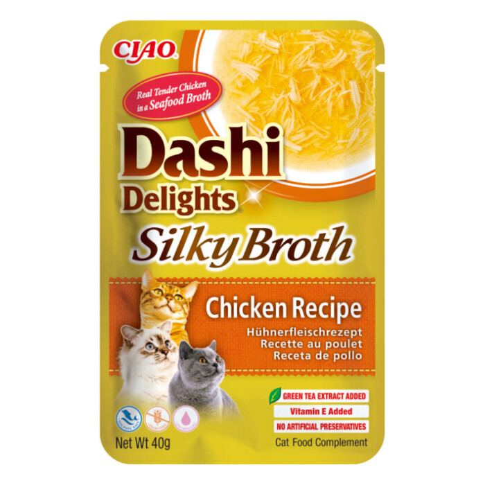 Churu Cat Dashi Silky Broth Pollo 40g - Imagen 1