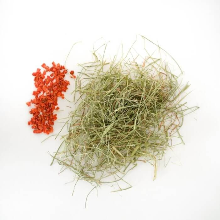 Herre Heno de Festuca Extra Verde con Zanahoria 500gr - Imagen 2