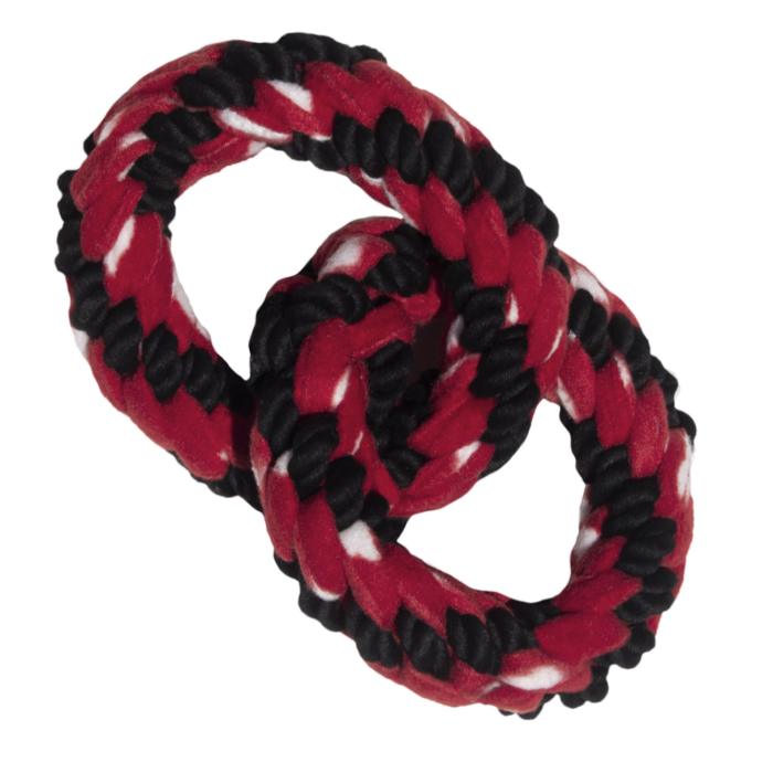 KONG Signature Rope Double Ring Tug - Imagen 1