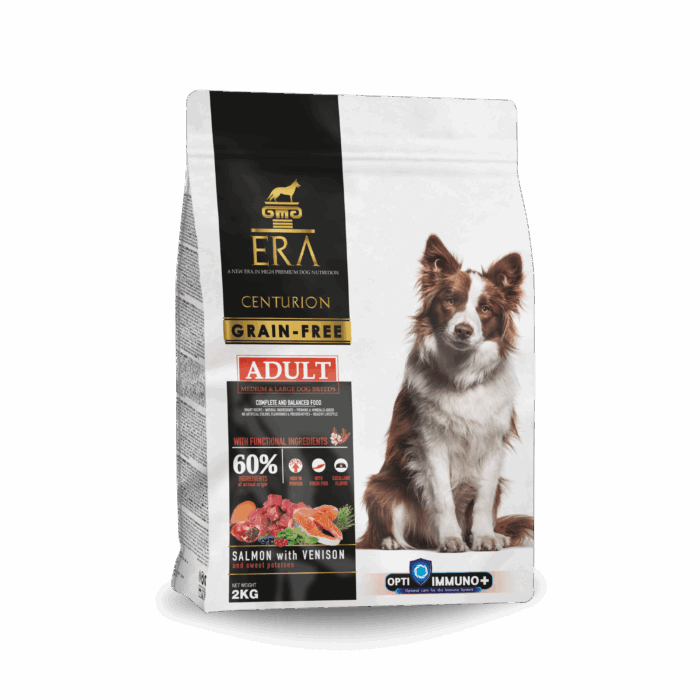 ERA Centurion Grain-Free Salmón y Venado para Razas Medianas y Grandes - Imagen 1