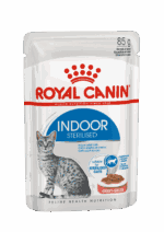 Royal Canin Indoor Sterilized Morsels in Gravy 85 Gr