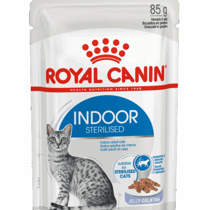 Royal Canin Indoor Sterilized Morsels in Jelly 85 Gr