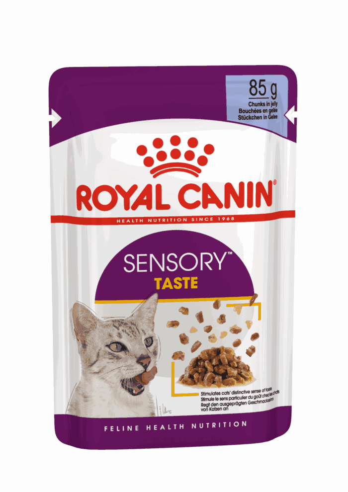 Royal Canin FELINE HEALTH NUTRITION WET SENSORY™ TASTE Bocaditos en salsa 85 Gr - Imagen 1
