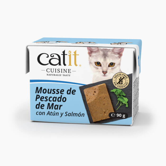 Catit Cuisine Mousse Pesacado Mar 90gr - Imagen 7