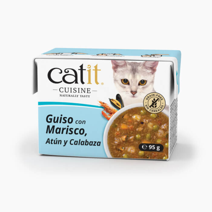 Catit Cuisine Guiso con Marisco 90gr - Imagen 7