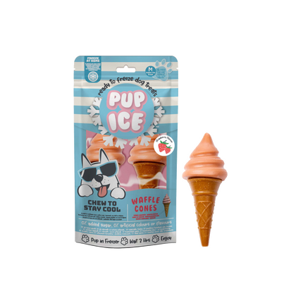 Pup Ice Cucurucho de Fresa 110g
