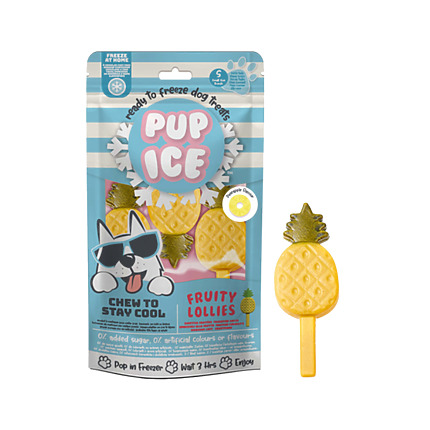 Pup Ice Fruity Piña 90g