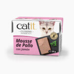 Catit Cuisine Mousse Pollo y Jamón 90gr