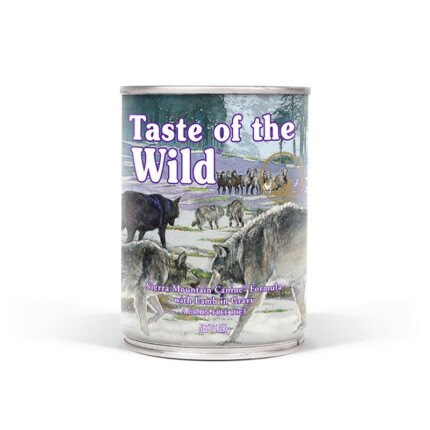 Taste Of The Wild Lata Sierra Mountain 390 Gr