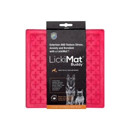 LickiMat Perro Classic Buddy Rosa