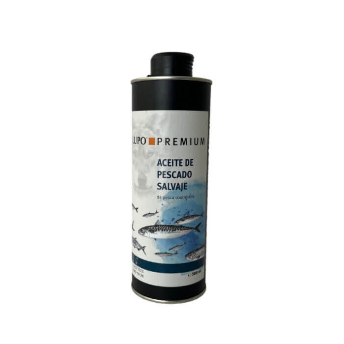 Lupo Aceite de Pescado Salvaje para Perros y Gatos - Imagen 1