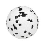 M-PETS Pelota Bloom Blanca y Negra Eco
