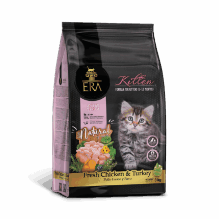 Pienso para Gatitos ERA sin cereales de Pollo y Pavo