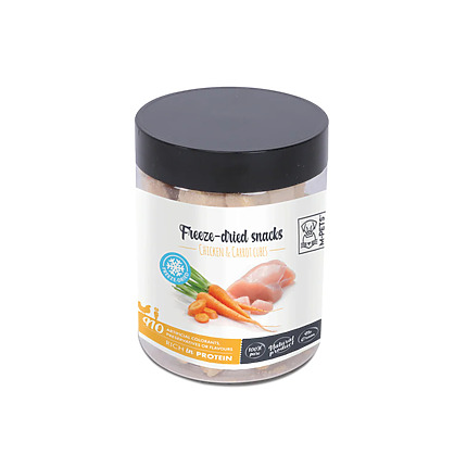 M-PETS Snack Liofilizado Pollo y Zanahoria 50g